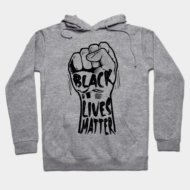 Black lives matter Hoodie by Adaba